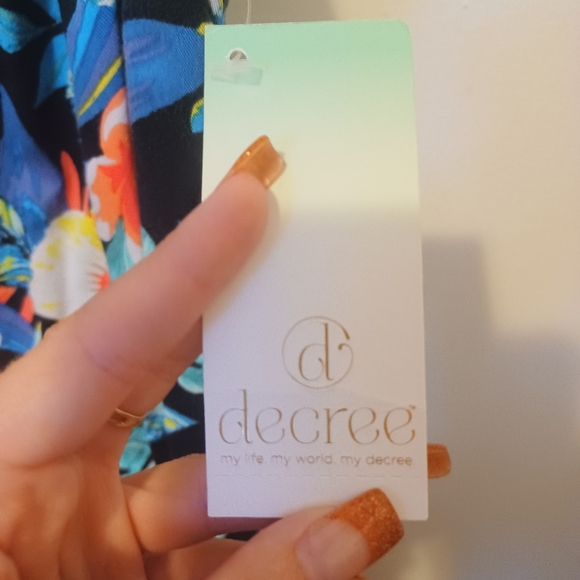 Decree Hautetropical multicolored dress - Picture 6 of 9